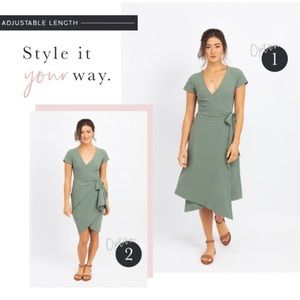 Kosan Travel Company Dress Wrap around XS